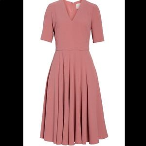 Gal Meets Glam pink short sleeve uptown dress